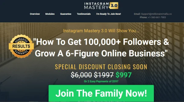 Ben Oberg - Instagram Mastery 3.0 Download Course