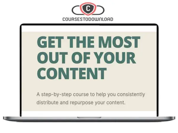 Justin Simon – Content Repurposing Roadmap Download