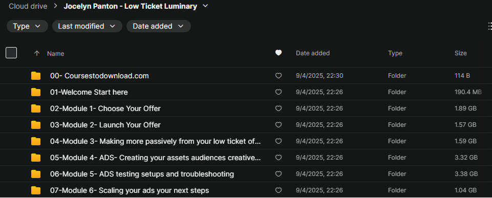 Jocelyn Panton - Low Ticket Luminary