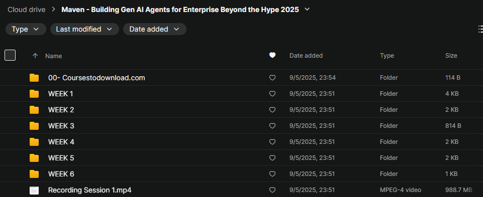 Maven - Building Gen AI Agents for Enterprise Beyond the Hype 2025